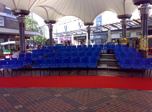 Tiered Seating Hire